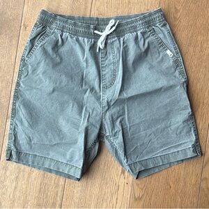 Quiksilver Boys Distressed Green Volley Shorts
